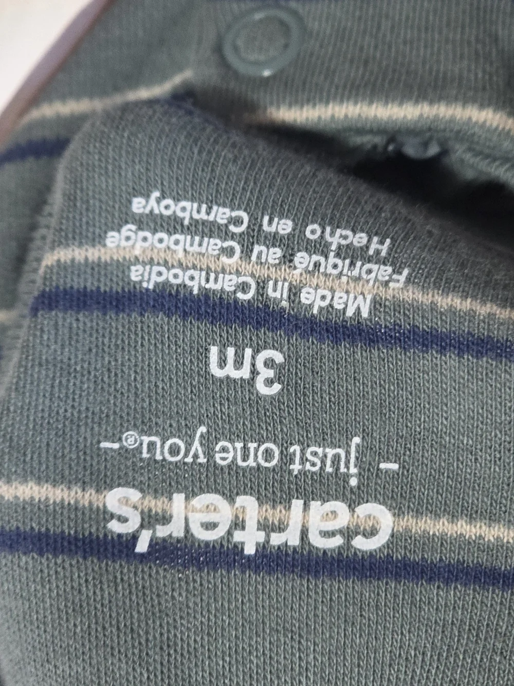 Carter's Blue Striped 